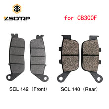 ZSDTRP For Honda CB300F Motorcycle Front & Rear Brake Pads For Honda CB300F 2013 2014 2015 Brake System 2024 - buy cheap