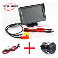 hot sell Color TFT LCD 4.3 inch Mini Car Parking Rearview Monitor Screen For DVD VCD Rear View Camera 2024 - buy cheap