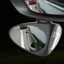 2 in 1 Car Blind Spot Mirror Wide Angle Mirror 360 Rotation Adjustable Convex Rear View Mirror View front wheel Car mirror 2024 - buy cheap