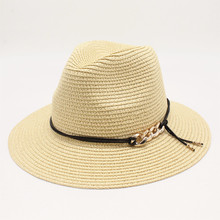 2019 New Women Natural Wide Brim Burr Raffia Straw Hats Fringe Women Plain Large Beach Summer Sun Caps Big Straw Cap chapeau 2024 - buy cheap