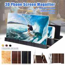 12 Inch 3D HD Screen Amplifier Mobile Phone Magnifying Glass Folding Movie Video Magnifier Phone Holder Bracket 2024 - buy cheap