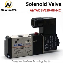 ATC Spindle Solenoid Valve Airtec 3V210-08-NC 220V 24V Two Three Valve Normally Closed Magnetic Valve NEWCARVE 2024 - buy cheap