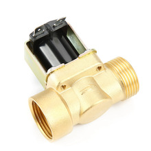 Fdit DC 12V 0.46A Brass NC Solenoid Valve DN20 G3/4 Normal Pilot-operated Water Inlet Electric Solenoid Valve Hot Sale 2024 - buy cheap