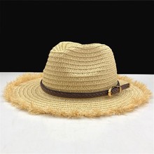 Chapéu panamá de ráfia com viseira, chapéu tipo fedora para homens e mulheres, verão, jazz, chapéu sombrero, novo, 2019 2024 - compre barato