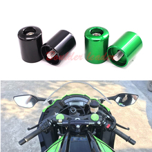 For KAWASAKI NINJA250 / 300 2013-2015 2014 2015 Motorcycle Accessories Handlebar Grips Bar Ends Cap Slider Cover CNC 2024 - buy cheap