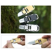 Portable Keychain Knife EDC Tool Multi Mini Pocket Knife Tactical Folding Stainless Steel Knives Smooth Cutter 2024 - buy cheap