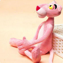 Розовая пантера, плюшевая игрушка, кукла для детей 15 дюймов, милый озорный мягкий игровой подарок, детская игрушка, кукла в виде животного, Подарочные фигурки 2024 - купить недорого