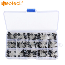 Neoteck 15 values 200pcs Electrolytic Capacitor Organization Storage 0.1-220uF Capacitors Assortment Box Kit 10UF 22UF 33UF 47UF 2024 - buy cheap