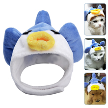 2019 nuevo divertido lindo disfraz mascota gato León conejo Tigre gorro de rana sombrero para gato perro Halloween Navidad ropa vestido 2024 - compra barato