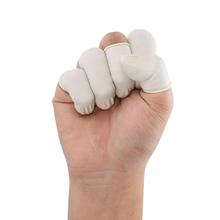 100 Uds protección antideslizante guantes para la punta de los dedos de la emulsión dedo cunas antiestático guantes ver herramienta de reparación para los relojeros 2024 - compra barato