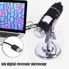 Mega Pixels 1600X 8 LED Digital Microscope USB Endoscope Camera Microscopio Magnifier Electronic Stereo Tweezers Magnification 2024 - buy cheap