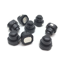 20pcs Flashlight Torch Part Round Push Button Switch Black 1A KAN-10A Flashlight Locking Button Switch 2024 - buy cheap