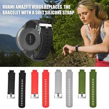 New Silicone Watch Strap For Huami Amazfit Verge Watch Band Waterproof Replacement Bracelet Strap Watchband Wristband 2024 - buy cheap