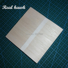 Folha de madeira aaa + balsa, 5 unidades, camada 100x100x4mm, modelo balsa de madeira pode ser usado para modelos militares etc suave diy, frete grátis 2024 - compre barato