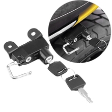 Motorcycle Helmet Lock with 2 Keys Aluminum for Ducati Scrambler 400 Models sixty 2 Icon/Full Throttle Urban Enduro 2015+ 2024 - buy cheap