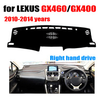 Cubierta del salpicadero del coche para LEXUS GX460 GX400 2010-2014 años de conducción a la derecha dashmat pad dash covers auto accesorios para el tablero 2024 - compra barato