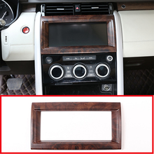 1 Pcs Rose Wood Grain For Land Rover Discovery 5 LR5 L462 2017 2018 ABS Interior Navigation box Frame Cover Trim 2024 - buy cheap