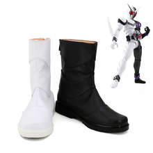 Kamen Rider W Fang Joker Anime Cosplay Shoes Men Boots 2024 - buy cheap