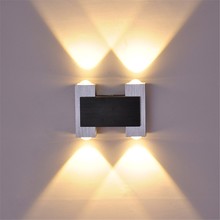 Indoor LED Wall Light 4W Aluminum Wall Sconce Surface Mounted Home Lighting Corridor Bedroom Telescope Glowing 2024 - buy cheap