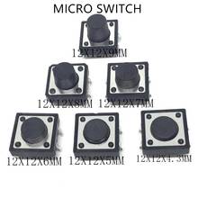 10PCS PCB Tactile Tact Mini Push Button Switch SMD 4pin Micro switch 12*12*4.3/5/6/7/8/9 MM 12x12*4.3MM/5MM/6MM/7MM/8MM/9MM 2024 - buy cheap