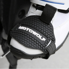 Износостойкая резиновая мотоциклетная обувь для верховой езды, защита от царапин, мотоциклетные ботинки, защита от перестановок 2024 - купить недорого