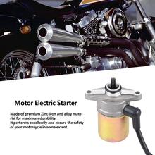 Motor Electric Starter Zinc-iron Alloy Motorcycle Starting Motor Electric Starter for GY6 50cc / 60cc Motor Accessories New 2024 - buy cheap