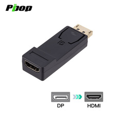 DP к HDMI DisplayPort конвертер FHD папа к Famale для ПК монитора 2024 - купить недорого