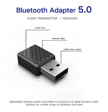 Kebidu-Mini receptor inalámbrico con Bluetooth 5,0, Transmisor estéreo de Audio y música, Dongle para TV, PC, altavoz, Kit de auriculares para coche 2024 - compra barato