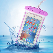 Mobile Phone Waterproof Bag Pouch Swimming Beach Dry Bag Case Cover Holder for 6 inches Cell Phone Waterproof Bag 2024 - buy cheap