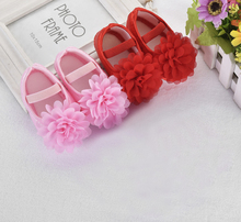 Boiiwant-zapatos de princesa para bebé y niña, calzado antideslizante de suela suave, de algodón, de 0 a 18M 2024 - compra barato