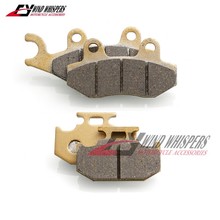 Copper fiber Front Rear Brake Pads For Kawasaki KDX200 KDX 200 250 Sr 1990-1993 KDX250 Sr-D 91-93 KLX250 KLX 250 KX 125 250 500 2024 - buy cheap