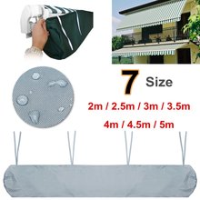 2/2.5/3.0/3.5/4/4.5/5m 7 Sizes Patio Awning Winter Storage Bag Yard Garden Shelters Rain Weather Cover Protector Sun Canopies 2024 - buy cheap