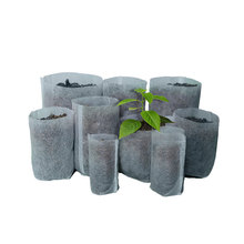 Sacolas de viveiro de tnt biodegradável, vasos de plantio ecológico de plantas de 100 "hb 2024 - compre barato
