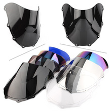 ZX-7R 1996-2003 Motorcycle Windscreen Windshield For Kawasaki Ninja ZX7R 1996 1997 1998 1999 2000 2001 2002 2003 ABS Plastic 2024 - buy cheap