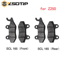 ZSDTRP Semi-Metal Motobike Motorcycle Front Brake Pad and Rear Brake Pad For Kawasaki Z250 2013 2014 2015 2016 2024 - buy cheap