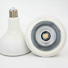 Lâmpada led dimerizável e27 par38 cob, 10w 15w 20w refletor de lâmpada led para iluminação de fundo frio, quente e branco, frete grátis 2024 - compre barato