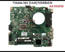 High quality 734446-501 for HP Pavilion 14-N Series laptop motherboard DA0U92MB6D0 A8-5545M U92 DDR3 Fully Tested Free shipping 2024 - buy cheap