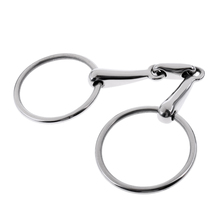 Stainless Steel Mouth Bit / SNAFFLE BIT Horse - 5 inch, 13 mm, 5'' Western / English 2024 - buy cheap