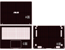 Funda de vinilo de fibra de carbono para ordenador portátil ASUS ZenBook 14, cubierta de pegatina de piel para UX433FA, UX433F, UX433FN, UX433, 14 ", lanzamiento en 2019 2024 - compra barato