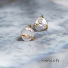 Vanssey Fashion Jewelry Cloud Natural Baroque Freshwater Pearl Stud Earrings Accessories for Women 2019 New 2024 - buy cheap
