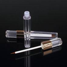 10/30/50pcs 3ml Acrylic Cosmetic Empty Eyelashes Tube Mascara Eyeliner Vials Bottle, Clear Liquid Eyeliner Refillable Container 2024 - buy cheap