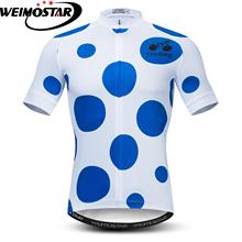 Weimostar Men Quick Dry Cycling Jersey Shirt Top Team Bicycle Clothing MTB Road Short Sleeve Outdoor Sport Downhill Bike Jersey 2024 - buy cheap