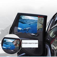 Car Magnetic Sunshade Curtain Sunscreen Insulation Sun Visor Side Window Sun Protection Strong Magnetic Adsorption Car Supplies 2024 - buy cheap