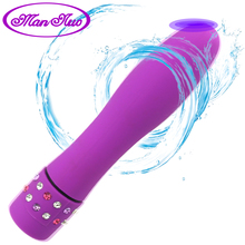 Vibrador em formato de bala, mini vibrador e estimulador para ponto g, varinha mágica multivelocidades, brinquedo sexual para mulheres 2024 - compre barato