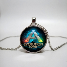 Ark Survival Evolved Glass Necklace men and women Necklace Jewelry Pendant Necklace DIY customized photos custom necklace 2024 - buy cheap