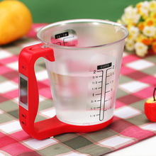 Measuring Cup Scale with LCD Display Kitchen Jug Digital Food Liquid Measure Containers Tools 2024 - buy cheap