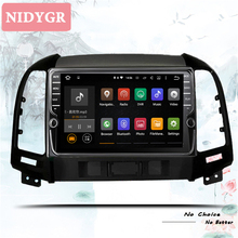 Radio con GPS para coche, reproductor de DVD con Android 10,0, 8 núcleos, 64GB de ROM, Bluetooth, navegación, unidad principal con WIFI, Carply, para HYUNDAI SANTA FE 2005-2012 2024 - compra barato