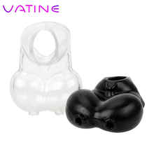 VATINE Scrotum Bondage Restraint Delay Ejaculation Chastity Cage Sex Toys For Men Cock Sleeve Reusable Sex Products Penis Rings 2024 - buy cheap