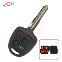 Kigoauto remoto chave fob 3 botão apto para mitsubishi lancer ex chave remota 433mhz lck id46 mit8 lâmina 2024 - compre barato