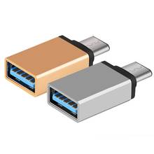 Адаптер Powstro Type-C к USB OTG конвертер USB 3,0 конвертировать в Type C USB-C порт адаптер для зарядки синхронизации для MacBook Pixel Lumia 2024 - купить недорого